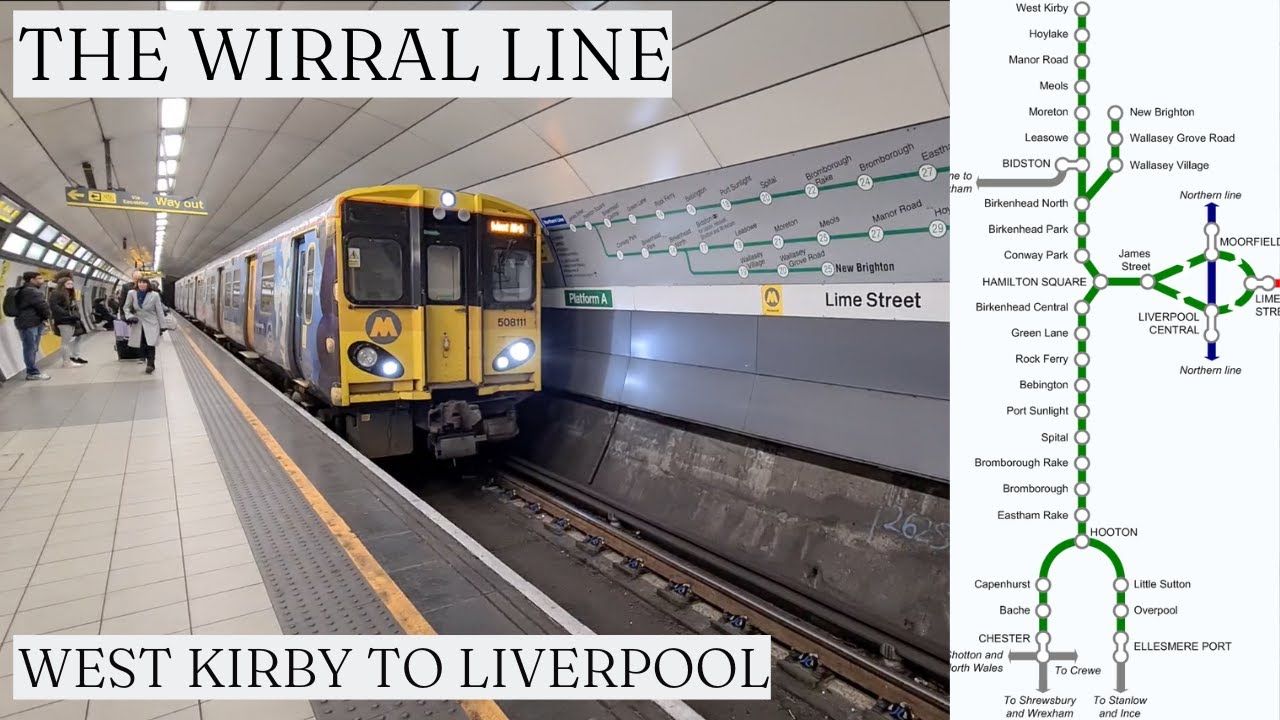Class 508 ''PEP'' Review│West Kirby to Liverpool Lime Street│Wirral Line