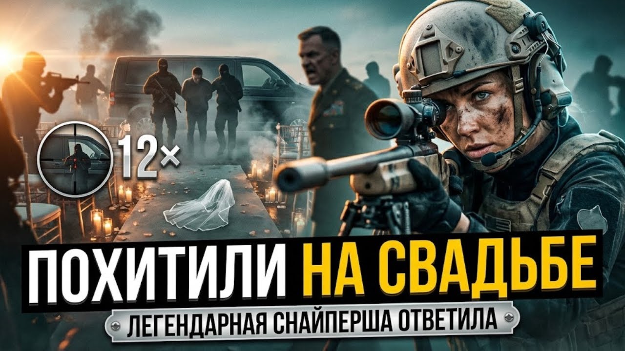 «Они похитили дочь генерала на свадьбе… и не знали, что легендарная снайперша уже идёт по их следу.»