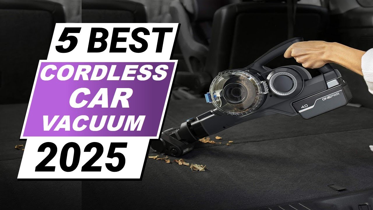 ✅Top 5 Best Cordless Car Vacuum Cleaner 2025 - Best Handheld Vacuum for Car