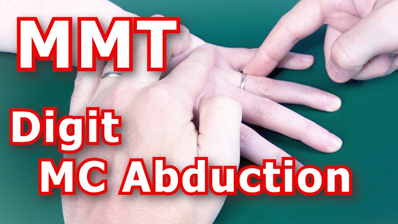 Manual Muscle Testing (MMT) - Digit MC Abduction