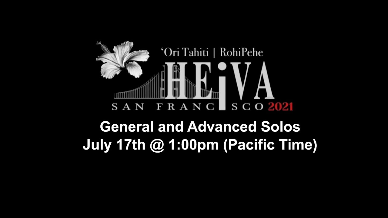 Heiva I San Francisco - July 17th