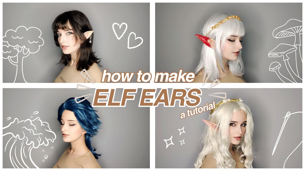How To Make Cheap Elf Ears Look Magical ♡ DIY Fantasy Tutorial