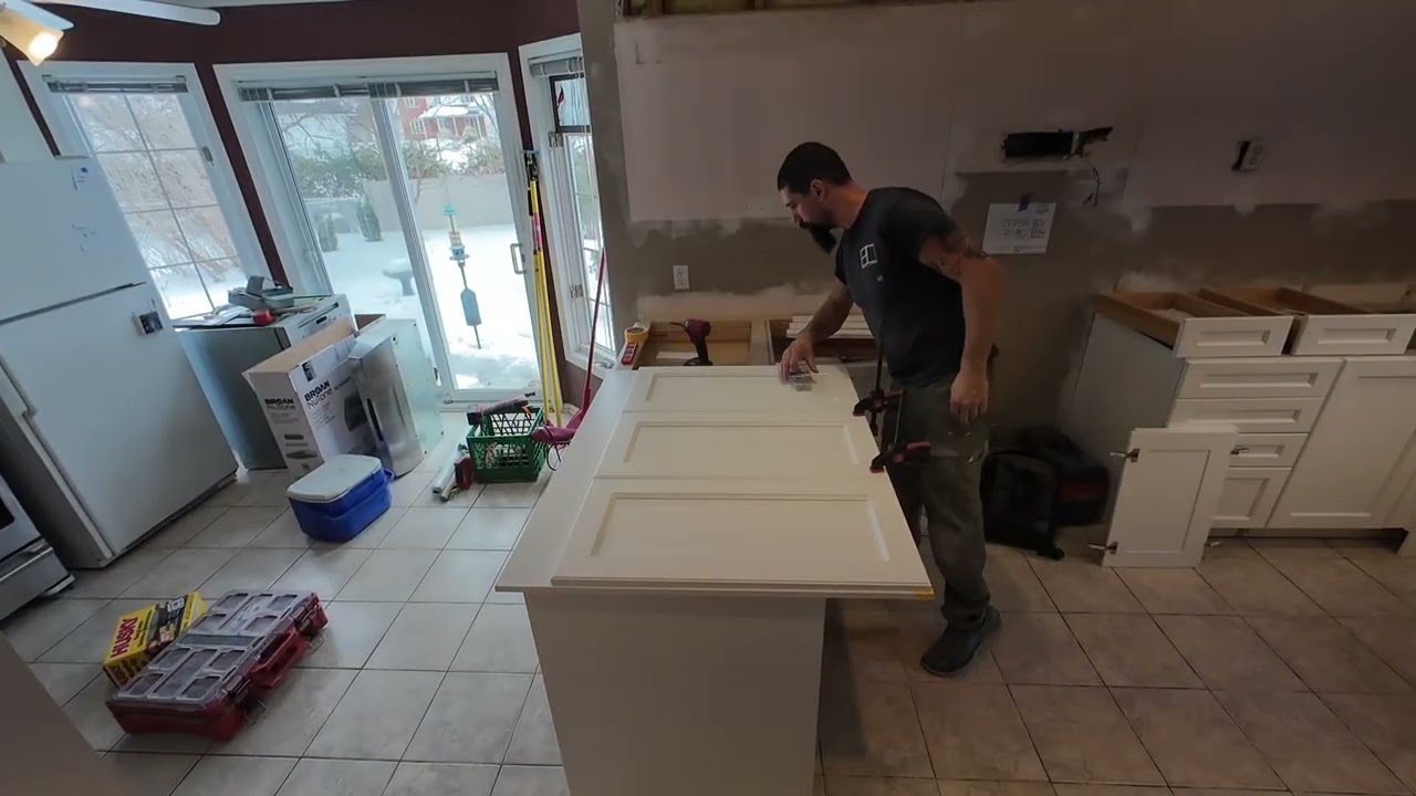 Cabinet False Panel Installation