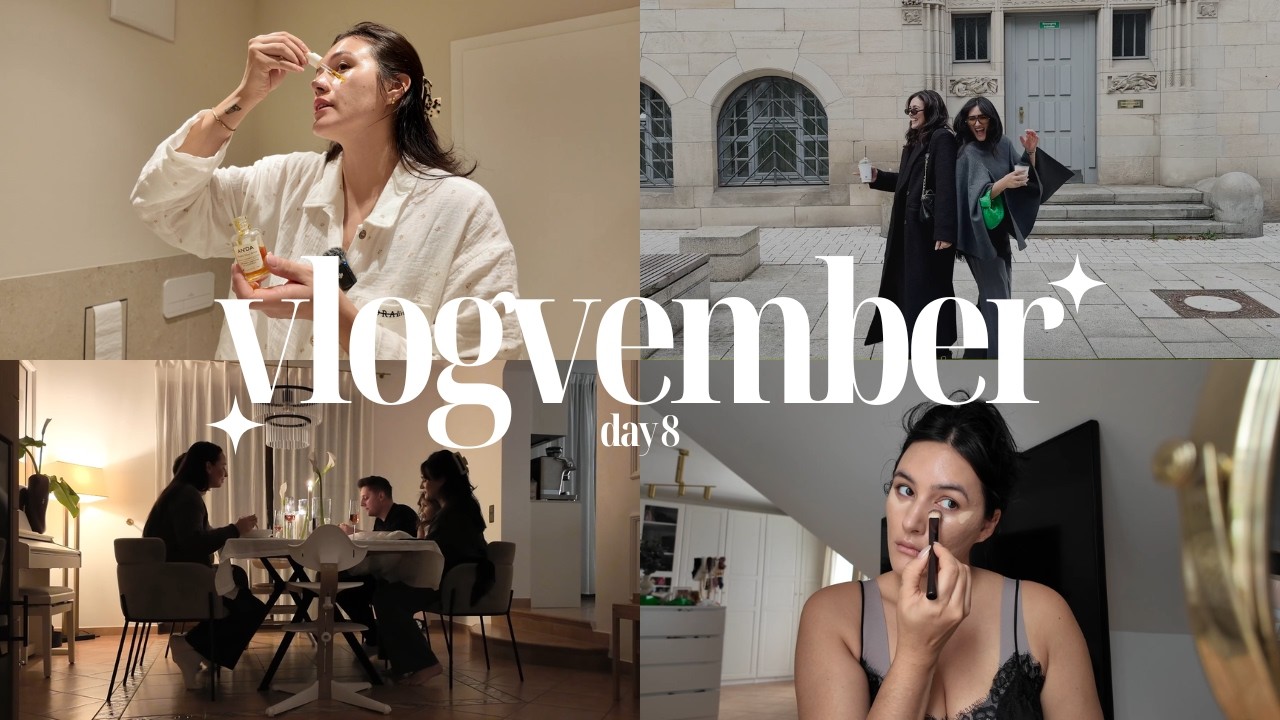 Get ready with us! 👀  Pop-up Event in Stuttgart & ein Kochduell unter Freunden 🤍✨ Vlogvember #8