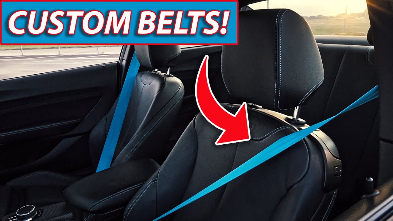 Getting Custom Seat Belts for my BMW M2! (Safety Restore Review)