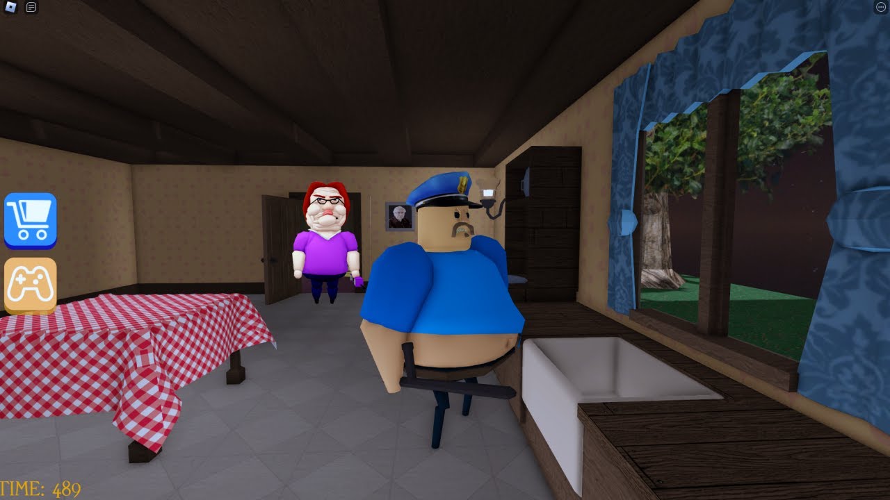 What if I Playing as BETTY'S NURSERY in Barry? OBBY Full GAMEPLAY #roblox