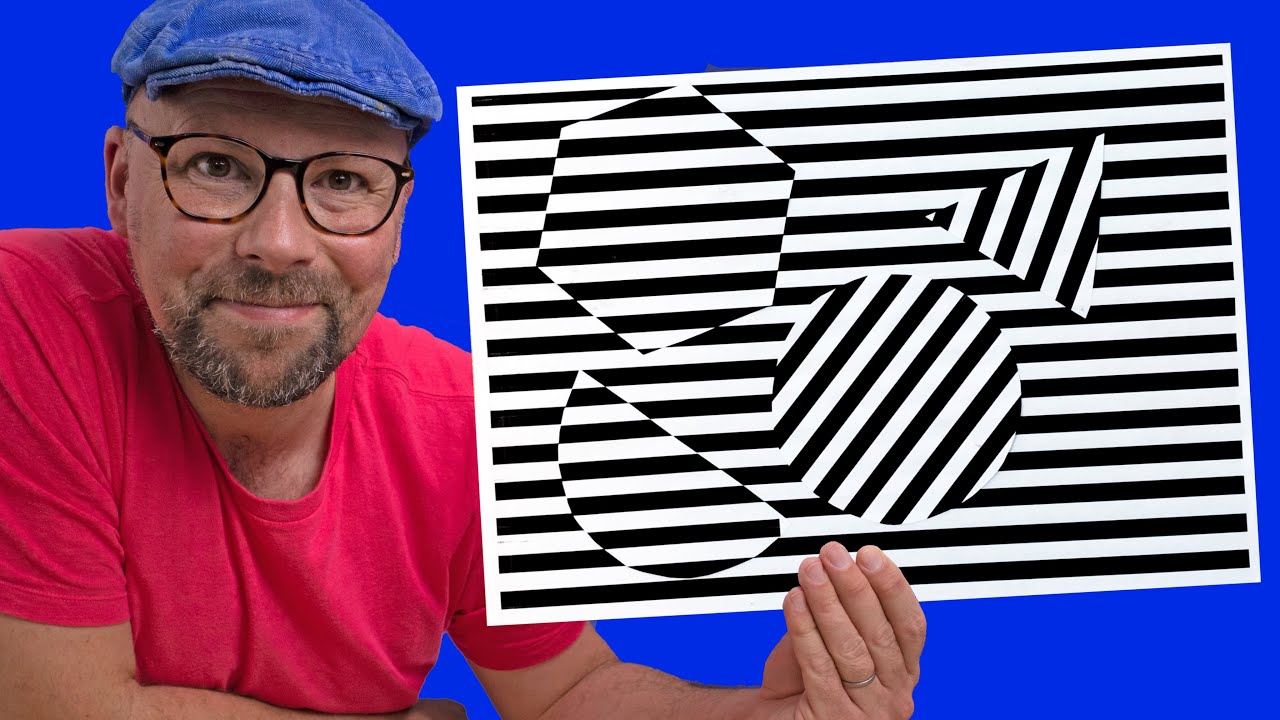 Teacher Tools: OP ART! Use this great technique to teach optical illusions in your art lesson.
