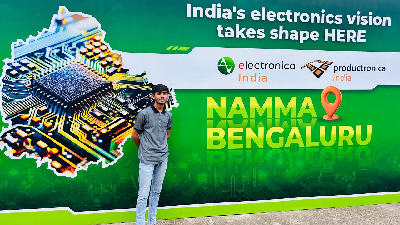 Electronica India 2025  India&rsquo;s Biggest Electronics Expo at BIEC Bangalore Part 01