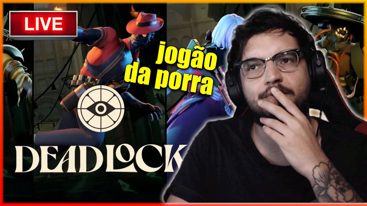 🔴 Sendo ruim no Deadlock mandando ALGUNS convites - Ao Vivo