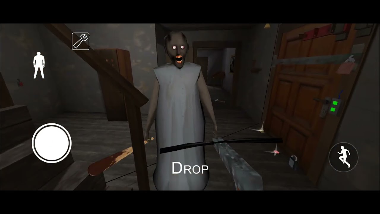 Jugando este juego de Granny nueva versión escape para puerta