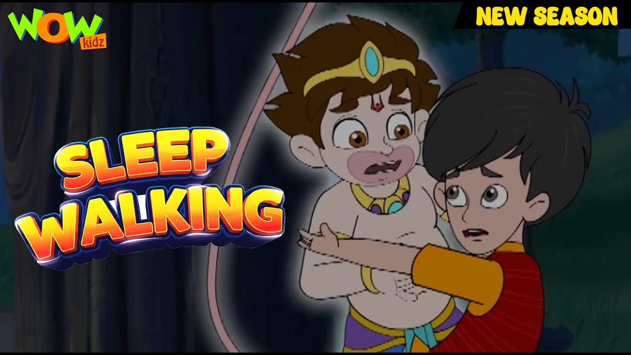 Sleep Walking | Selfie with Bajrangi | Full Episode | Season 01 | Animation kids WowKidz #Selfie37