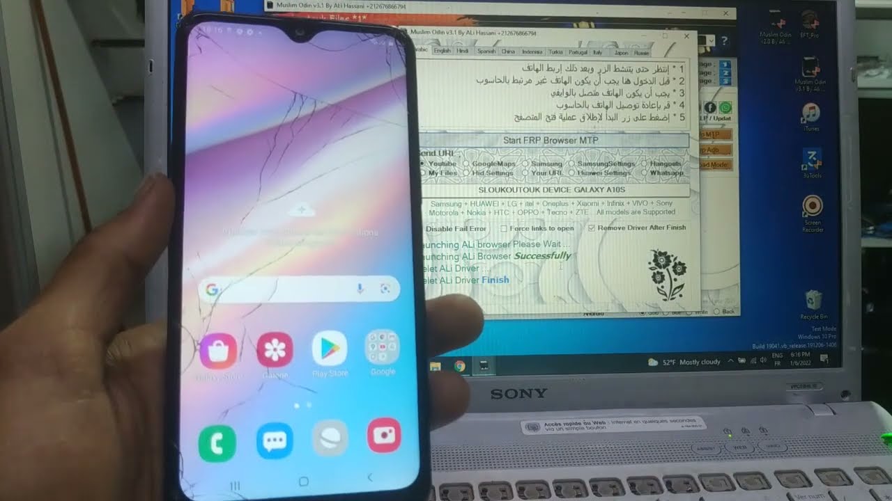 Samsung A10s A20s A30s Android 10 2022 FRP Unlock/Google Account Bypass