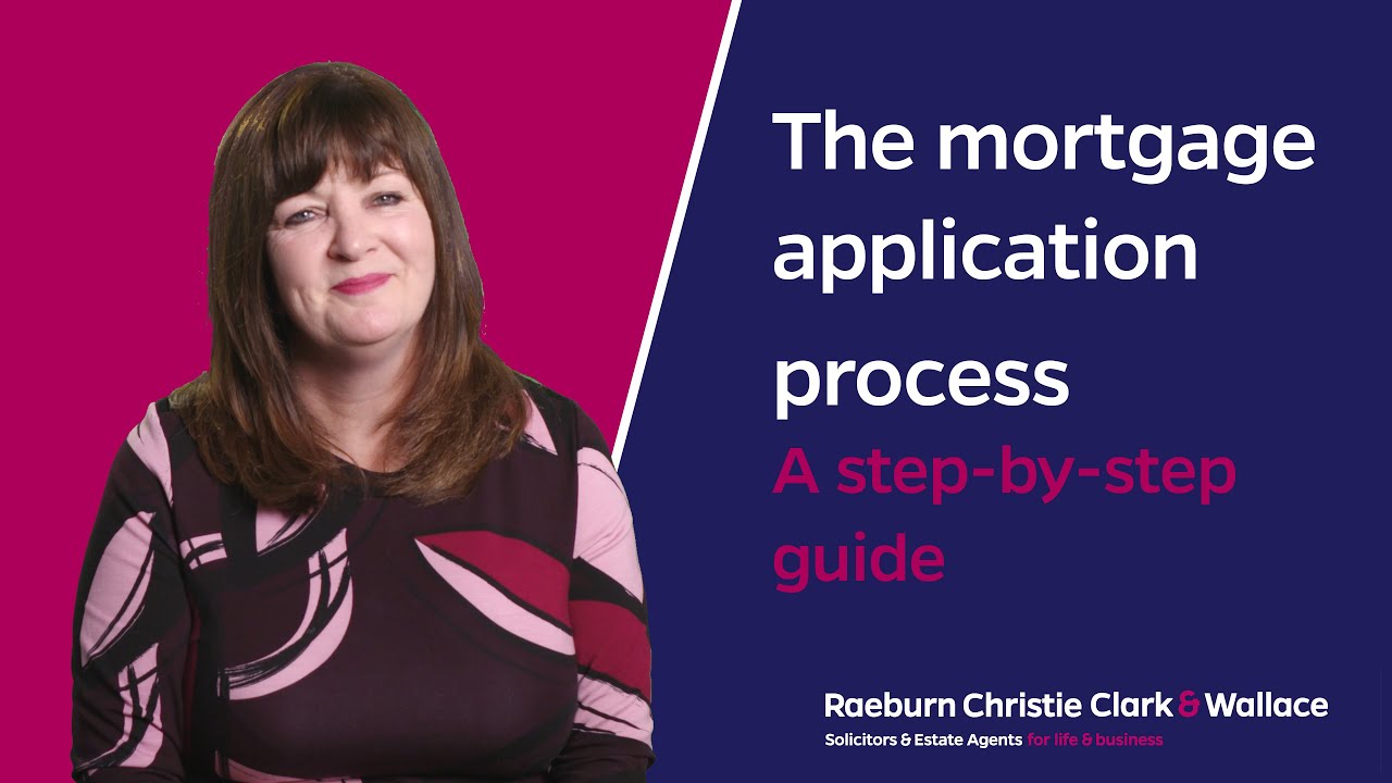 The Mortgage application process - What you need to know - OLD