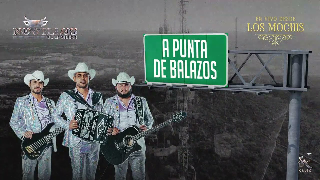 Novillos De La Sierra - A Punta De Balazos [Visualizer]