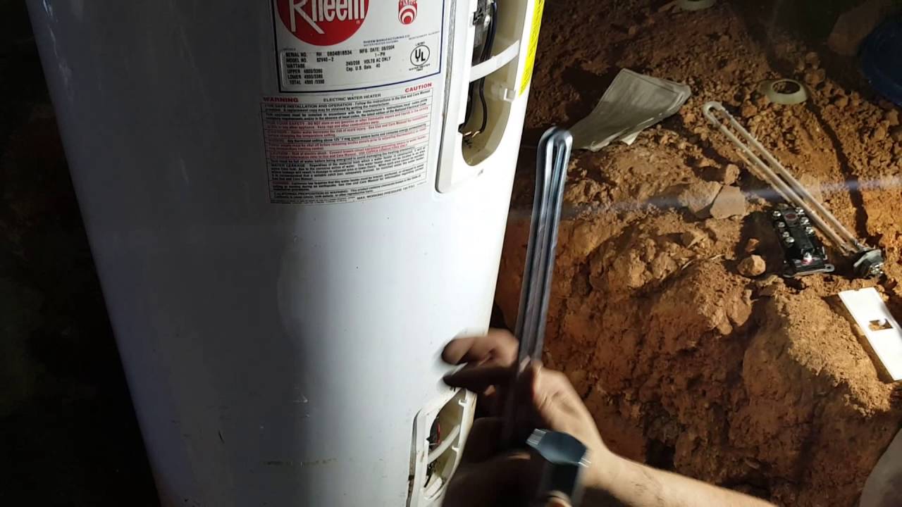 Como reparar tanques calentadores de agua
