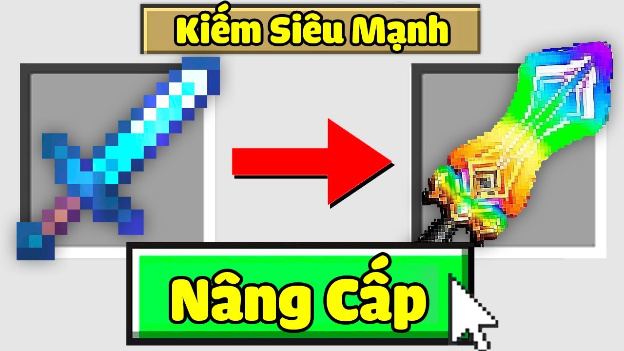 Minecraft, Nhưng Vũ Khí Có Thể Nâng Cấp