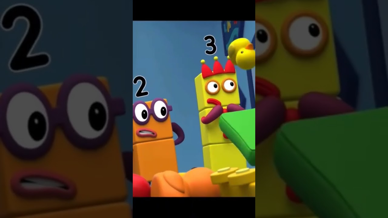 Numberblocks five' super sorter New Episode Season 8 #numberblocksfivesupersorterNewepisode#shorts#Z