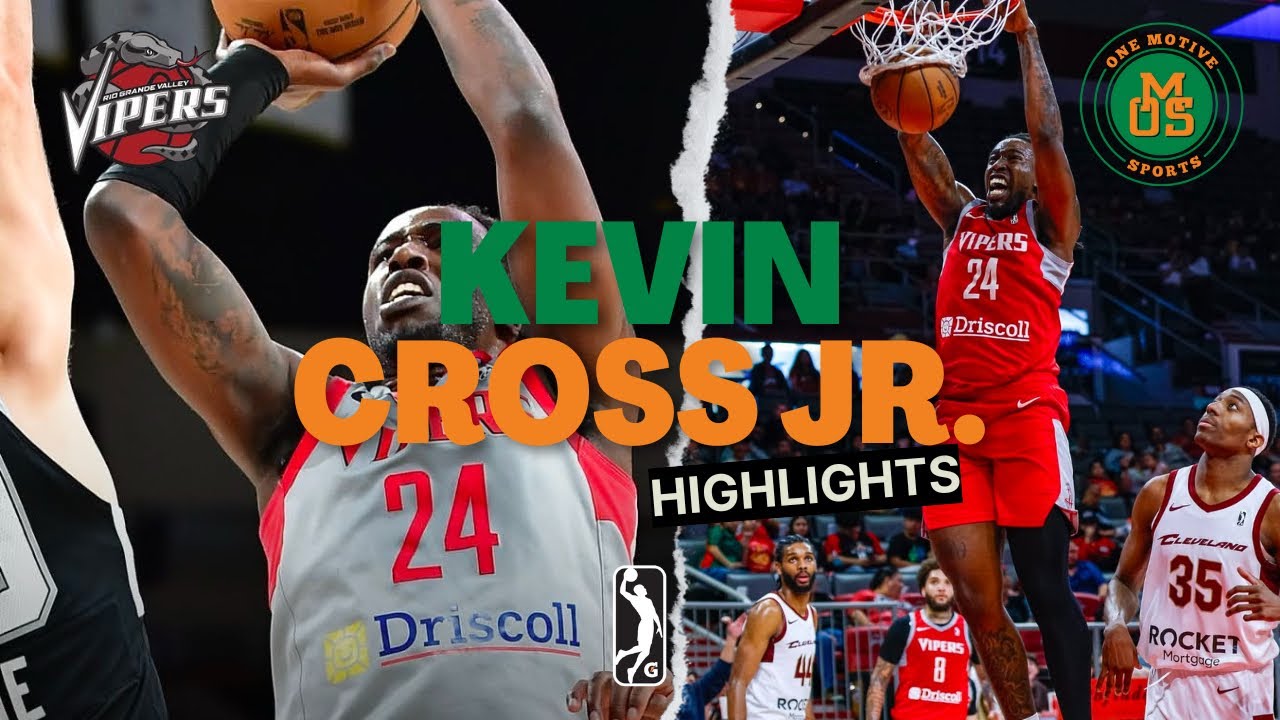 Kevin Cross Jr 19 points in a double double performance grabbing 11 boards NBA G League Highlights