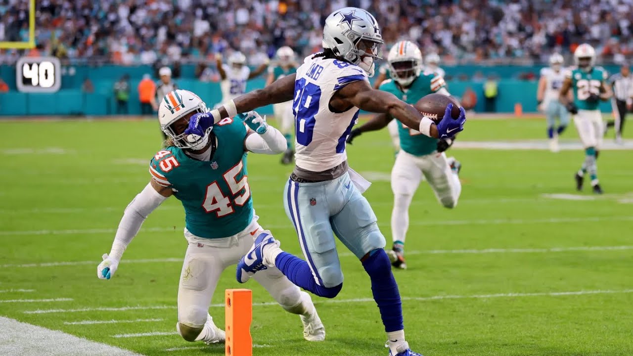 CeeDee Lamb Every Catch and Run vs the Miami Dolphins Week 16 2023