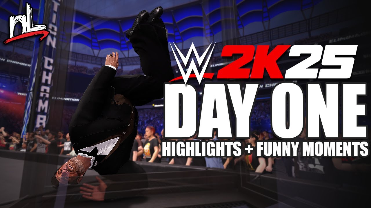 WWE 2K25: DAY ONE (Highlights + Funny Moments)
