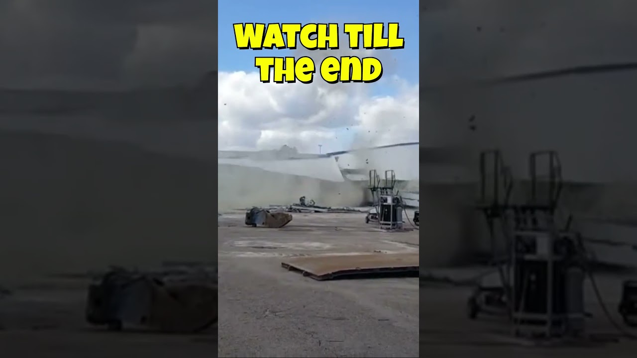 Watch This Dangerous Demolition❗