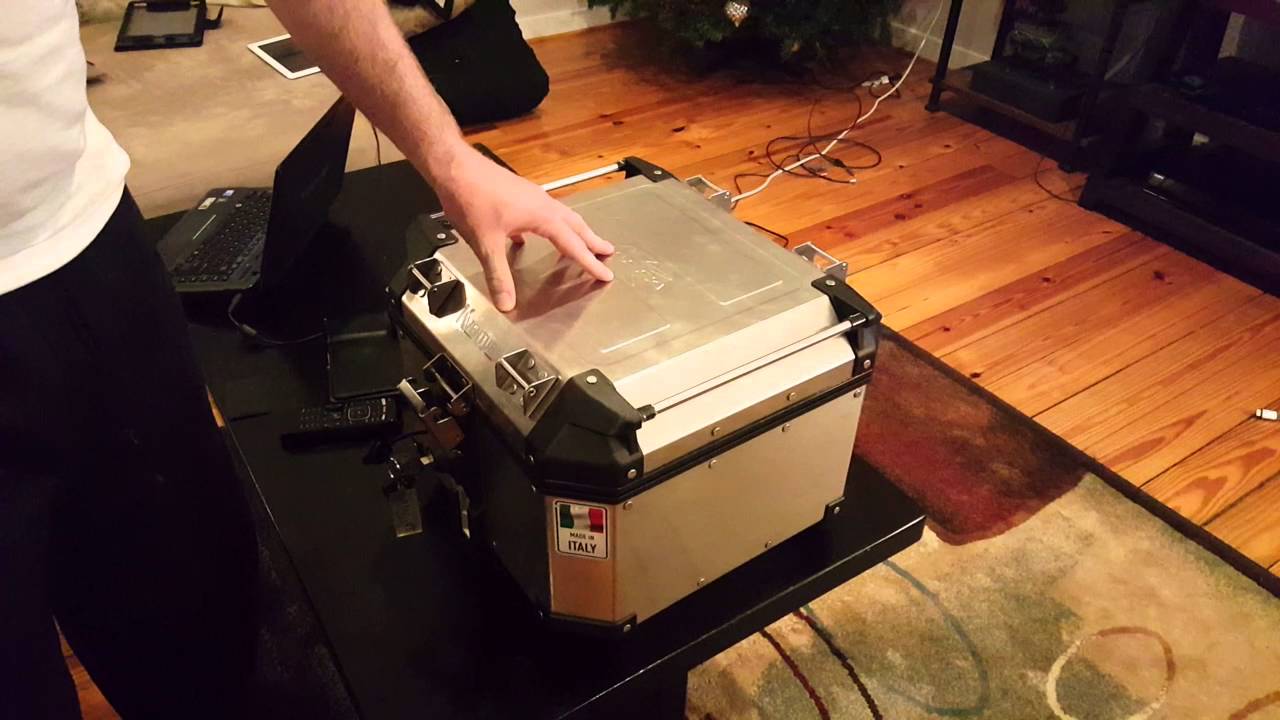 Kappa (Givi) Top Case Review with Dimensions