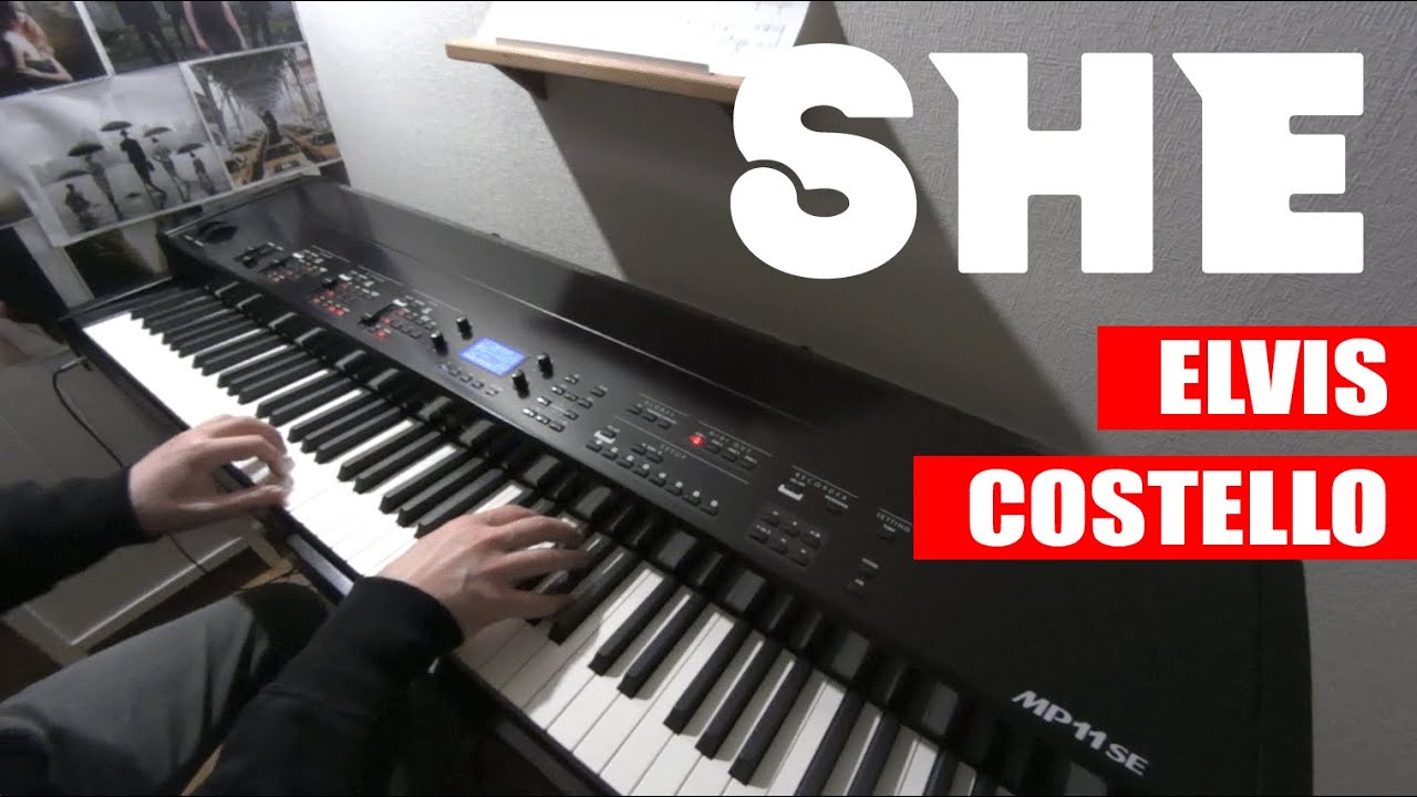 She (Notting Hill) - Piano solo cover/ Elvis Costello/ Charles Aznavour/ Soundtrack/ MP11SE