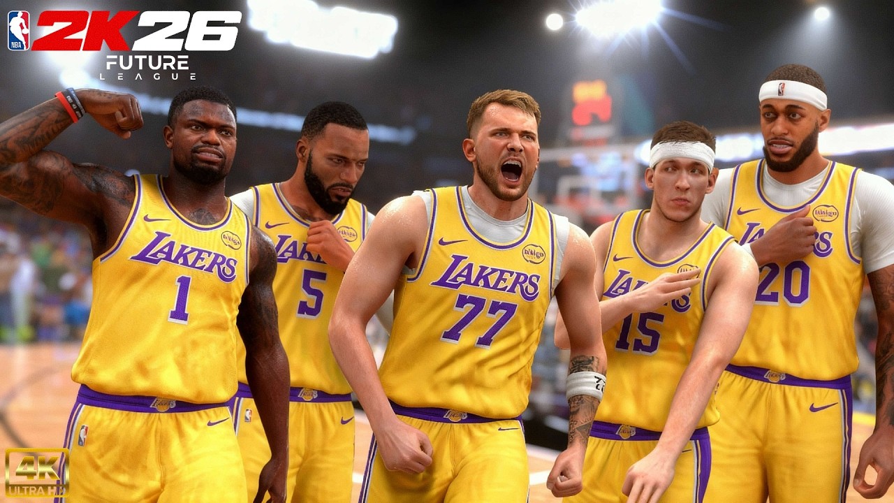 Rebuilding the Lakers AFTER LeBron! | NBA 2K26 Future League Mode | Lakers vs. Spurs 