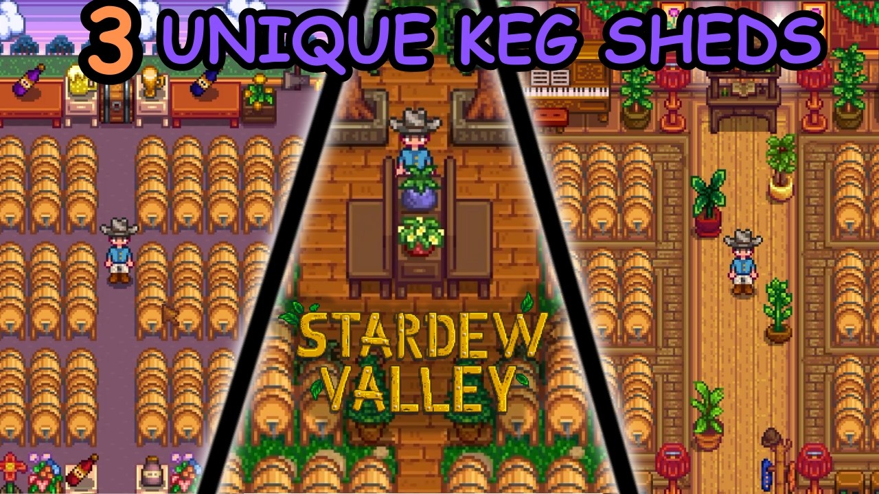 3 Amazing Shed Designs For Your Kegs In Stardew Valley | Stardew Valley Guide  - 1.6