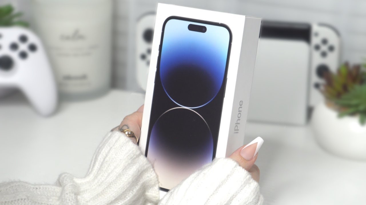 Aesthetic iPhone 14 Pro Max 1T Unboxing | No Talking