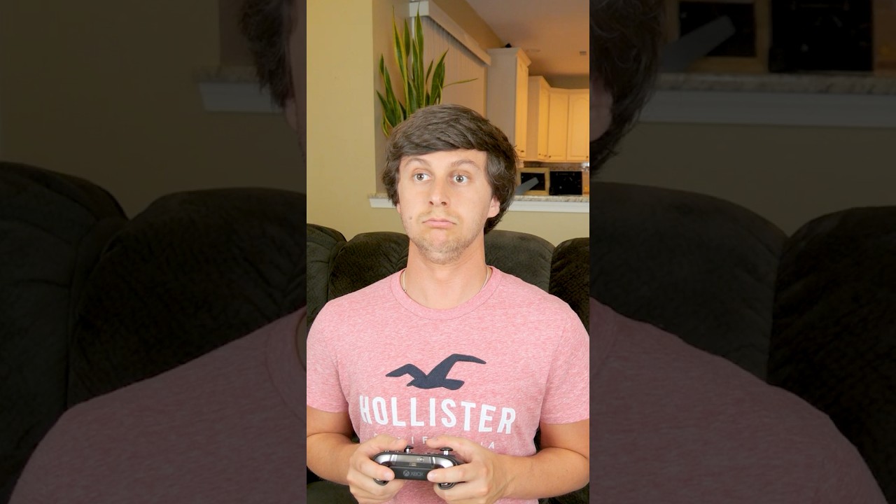When your parents walk in at the worst time while you're gaming