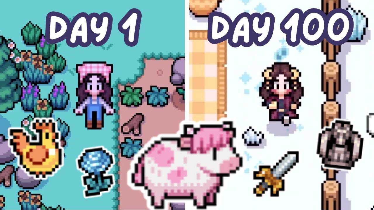 I Played 100 Days of Fields of Mistria🌷✨