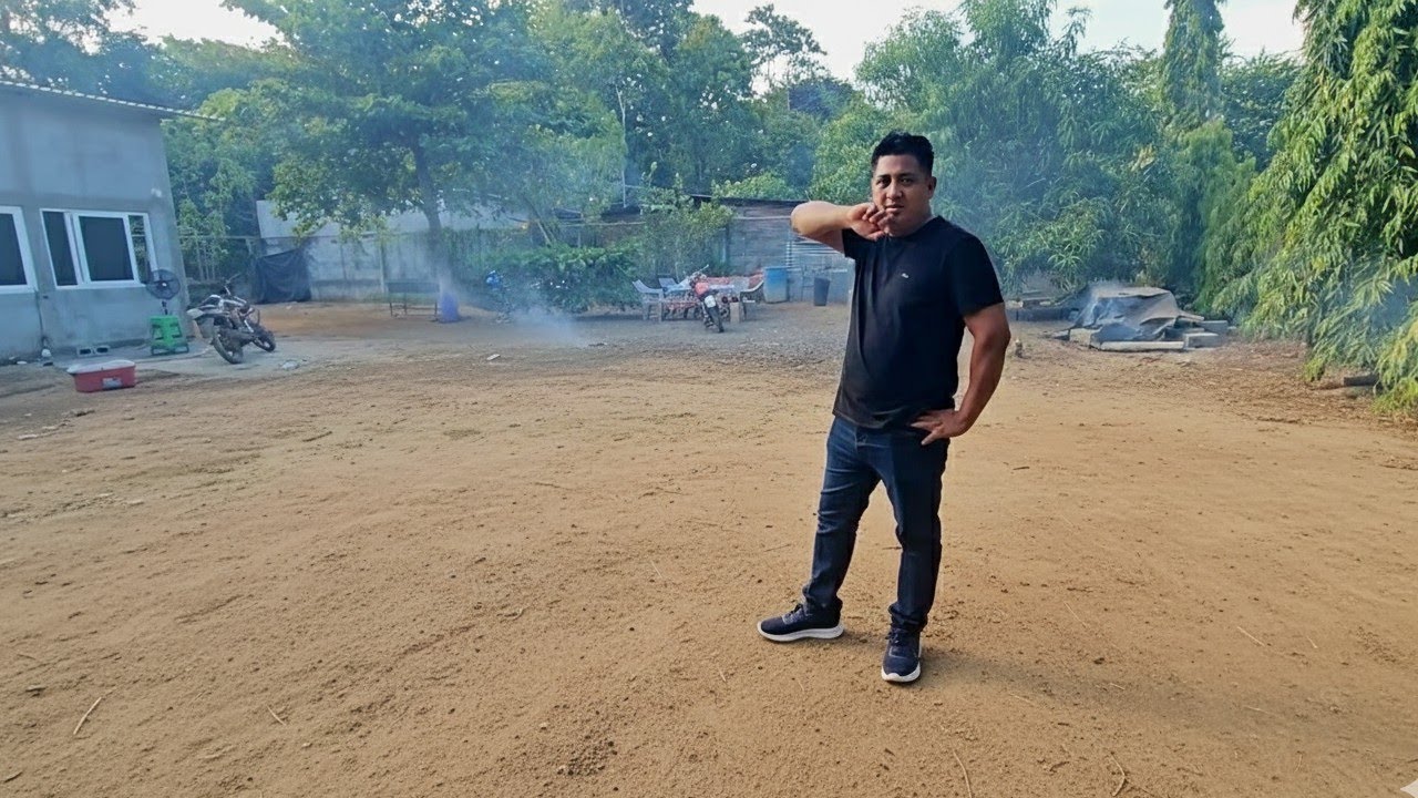 Alistamos el terreno para la fiesta de Faby 