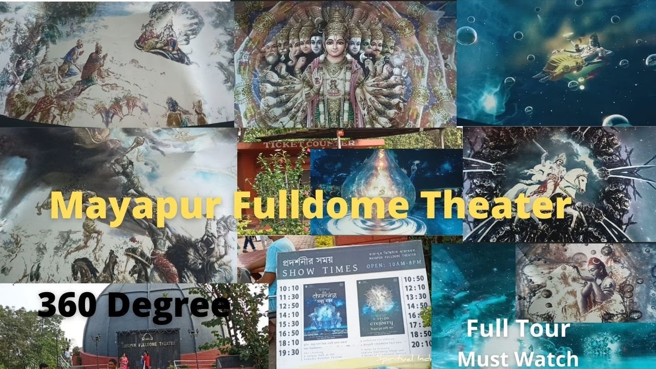 Inside Mayapur Fulldome Theater 360 Degree | Full Tour | ISKCON Mayapur | Must Watch | Spiritual