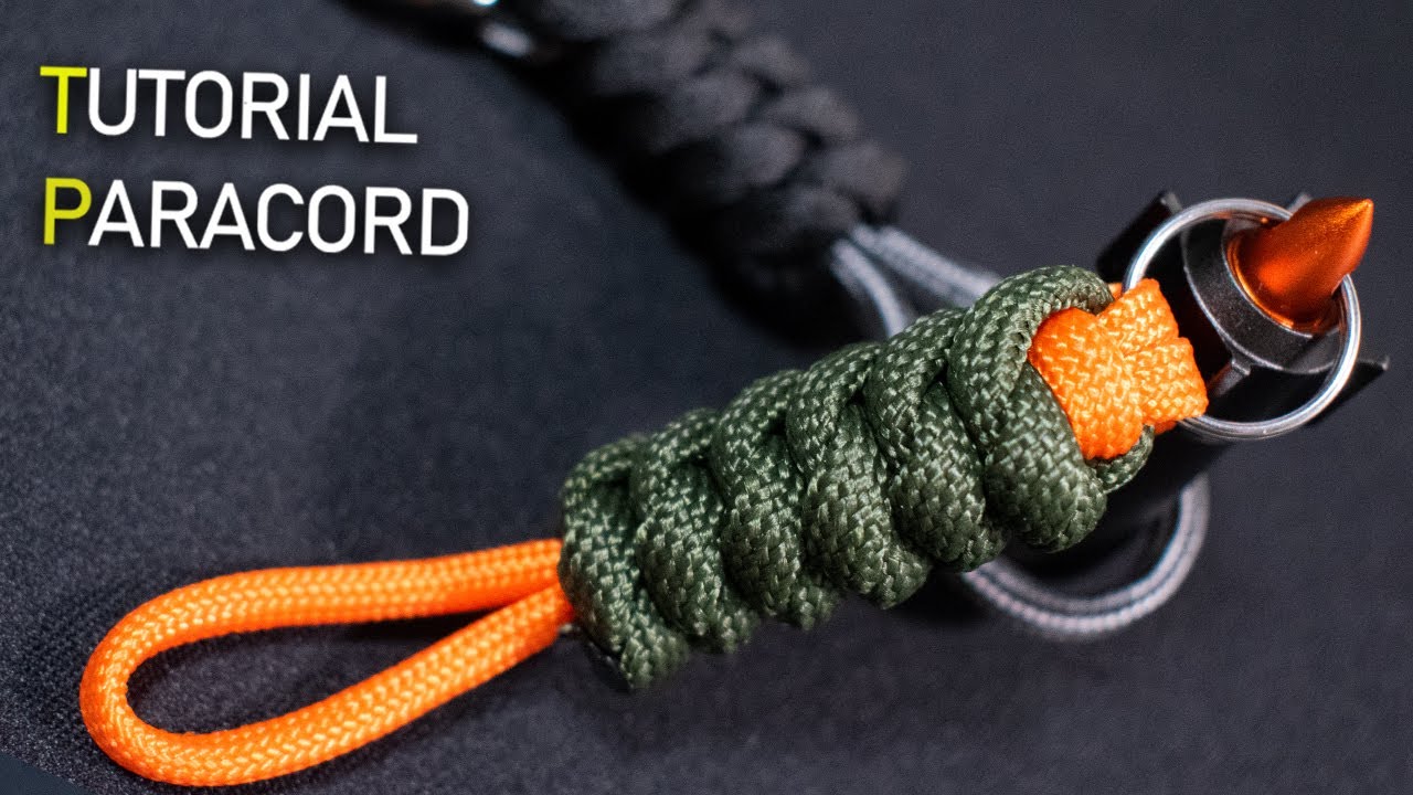 Mini Llavero paracord simple #paracordknots #paracord