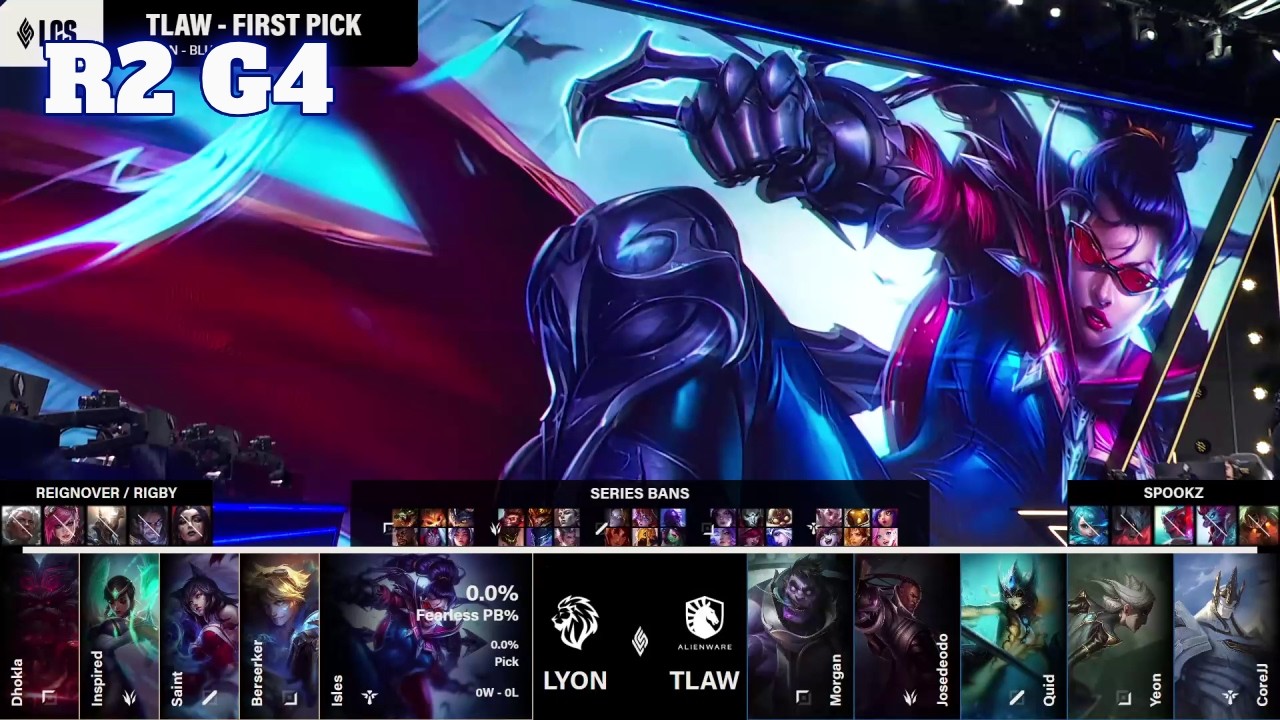TL vs LYON - Game 4 | Round 2 LCS 2026 Lock-In S16 Playoffs | Team Liquid Alienware vs LYON G4 Full
