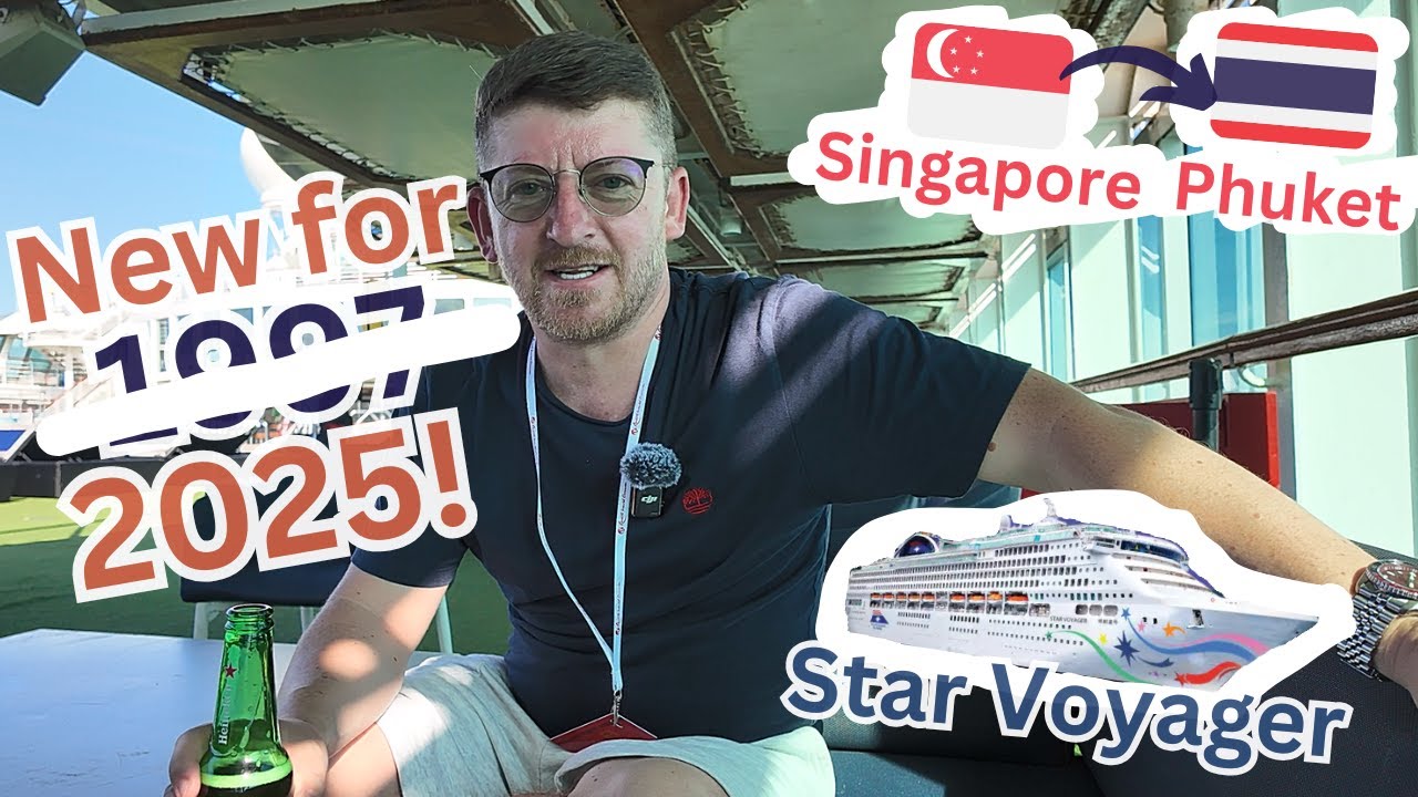 An honest review of the (sort of) brand new STAR VOYAGER cruise ship 🇸🇬 🇹🇭