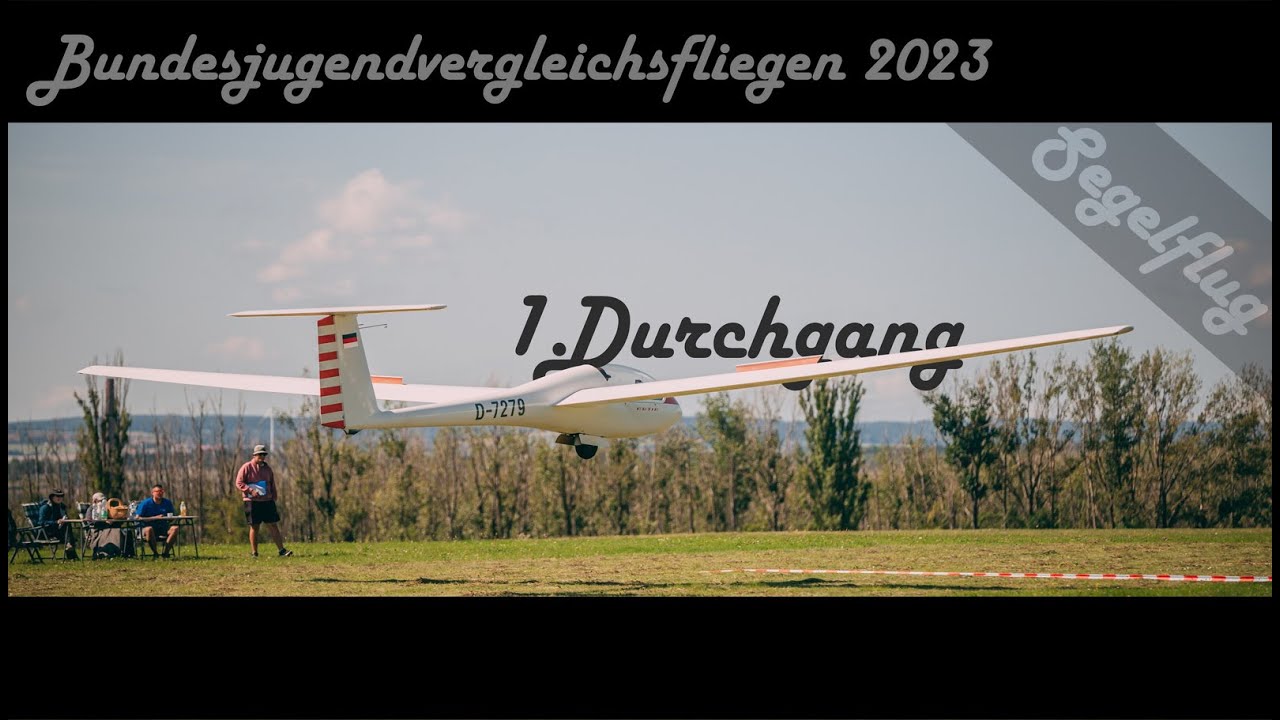 Bundesjugendvergleichsfliegen 2023 in Paderborn (EDLR)  1. Wertungsflug
