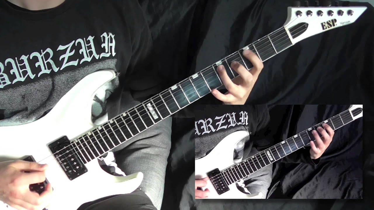 Burzum - My Journey to the Stars Guitar Cover