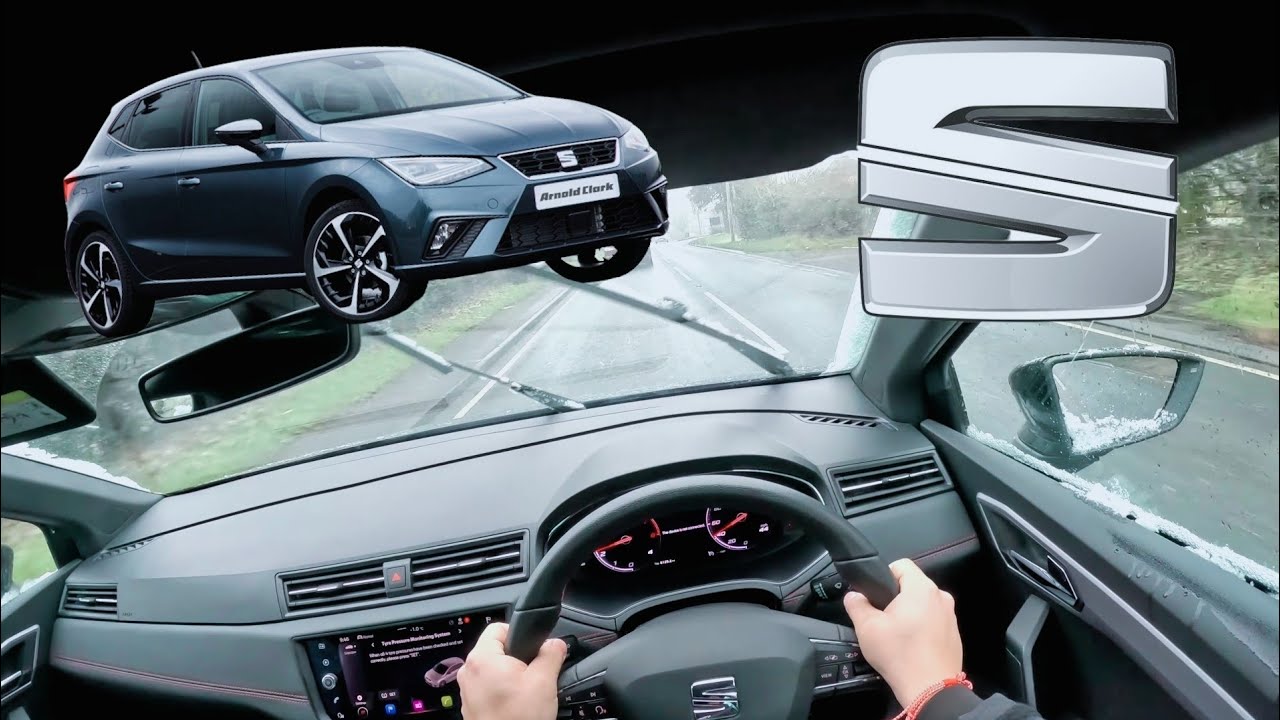 2020 Seat Ibiza 1.0TSI 110HP | FP Pov Drive 4k | Snow Wheather