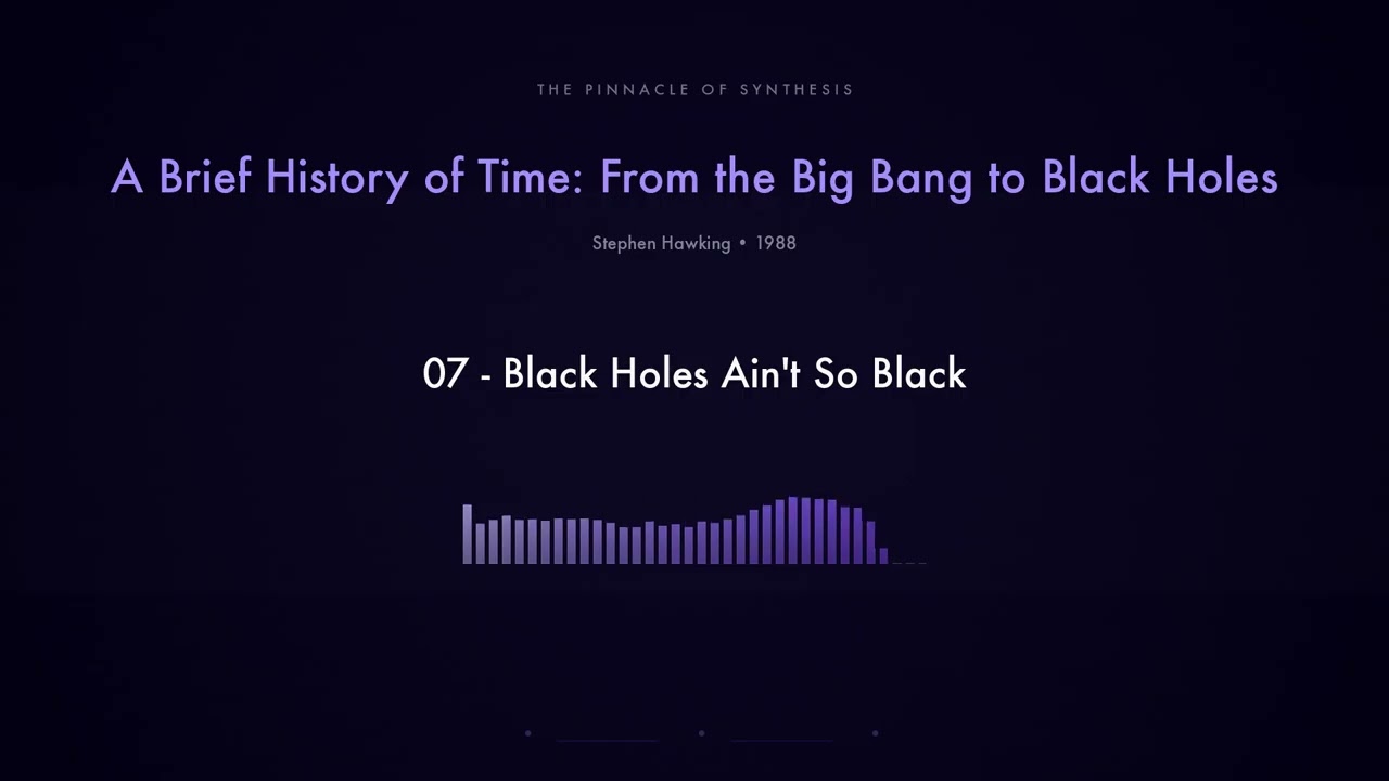 07 - Black Holes Ain't So Black