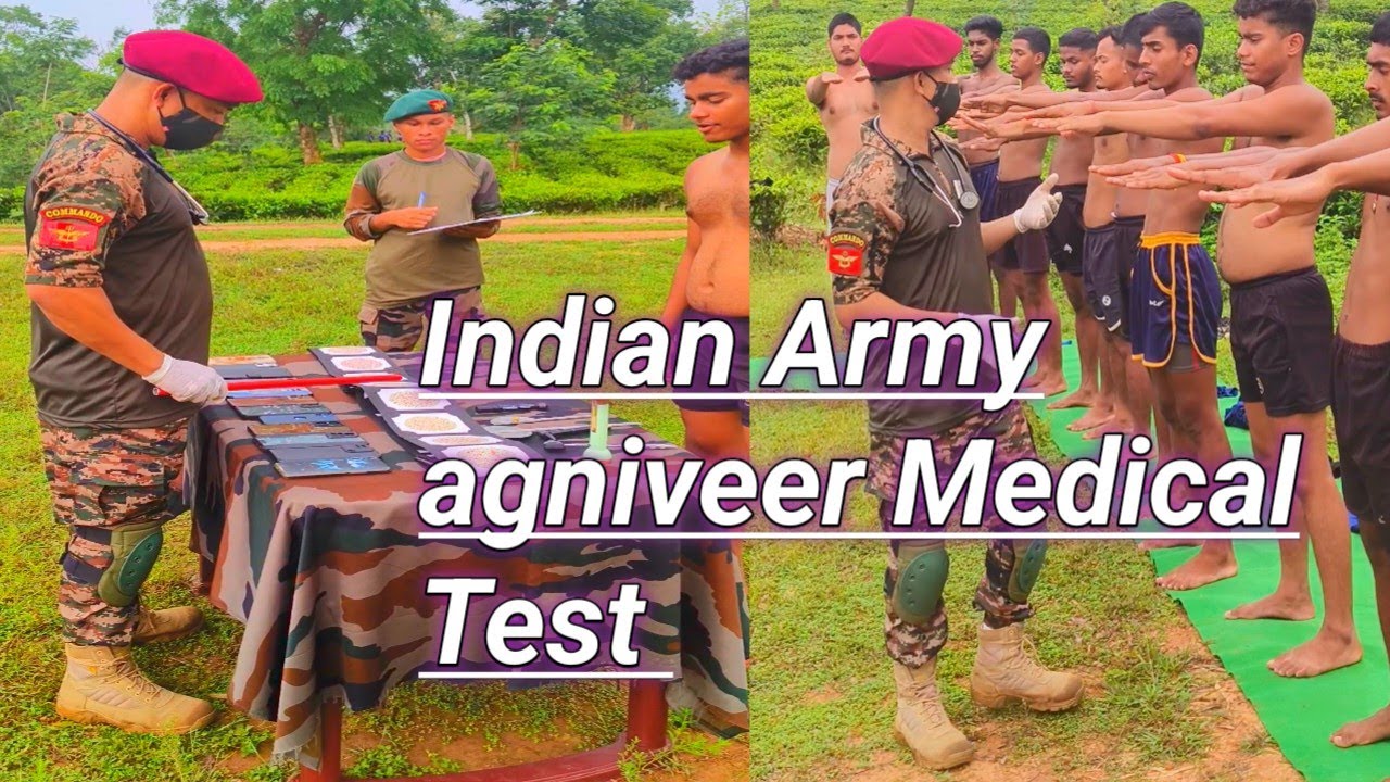 Indian Army agniveer hand medical test shorts video today
