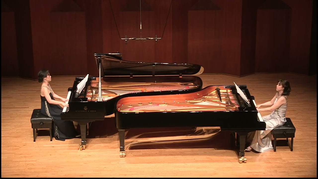Gershwin: Rhapsody in Blue for two pianos #피아니스트황문희#피아니스트송승미#거쉰랩소디인블루