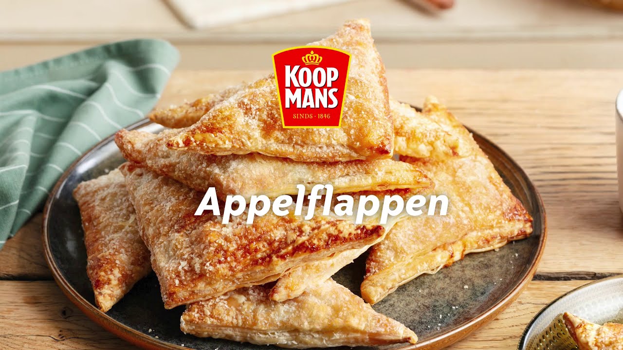 Appelflappen van Koopmans Bladerdeeg Origineel