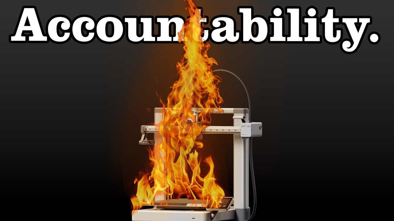 Bambu Lab & Fire Safety: Who Is Responsible?