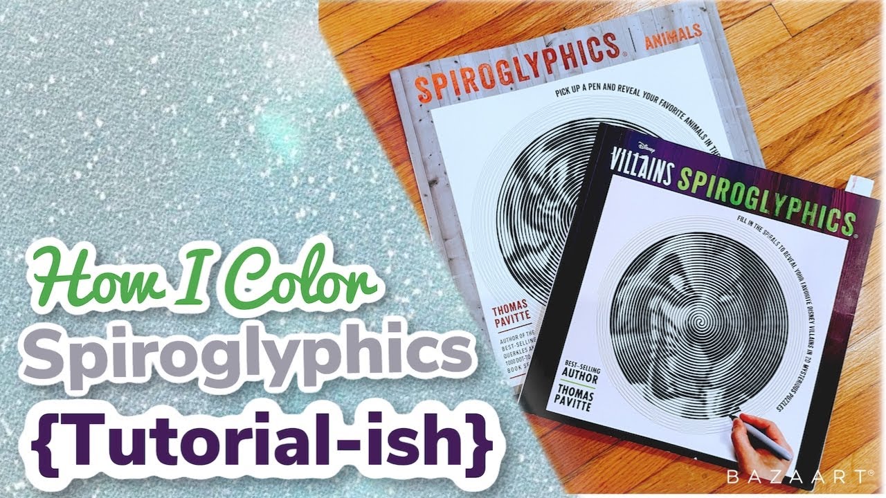 How I color Spiroglyphics!!