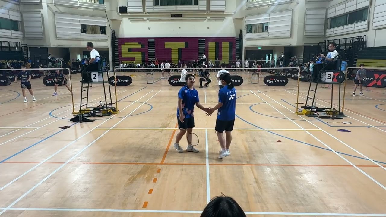 115樹德盃 馬卉 陳琪穎 vs何羽涵 王依瑾