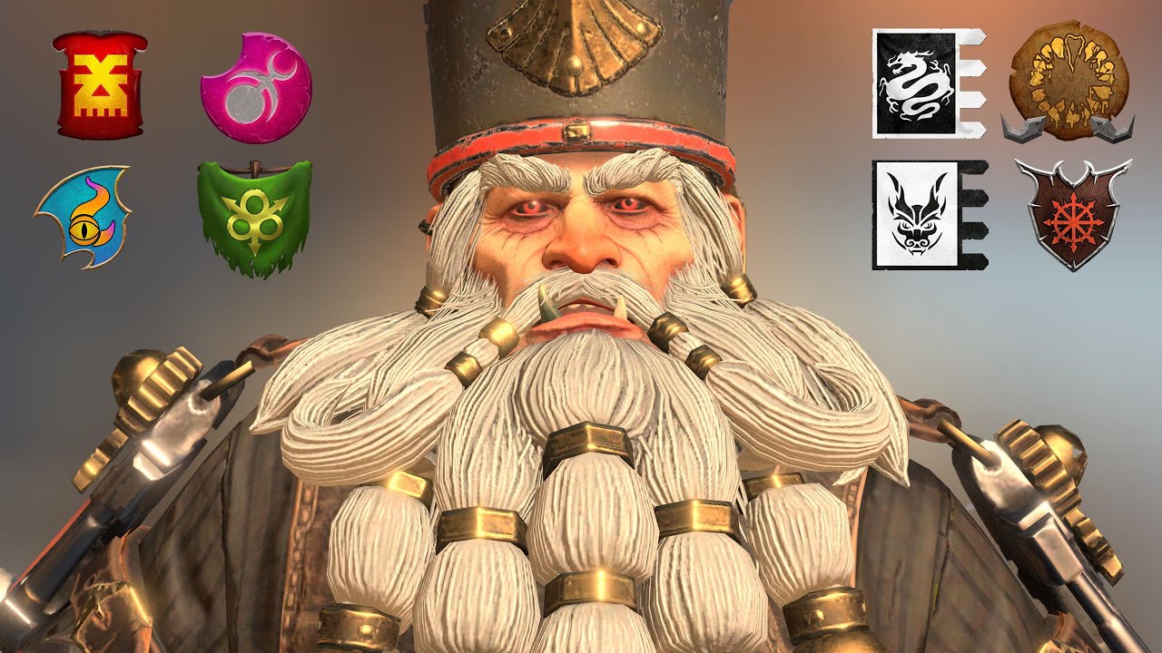 All Lords Unique Voice Lines to Chaos Dwarfs