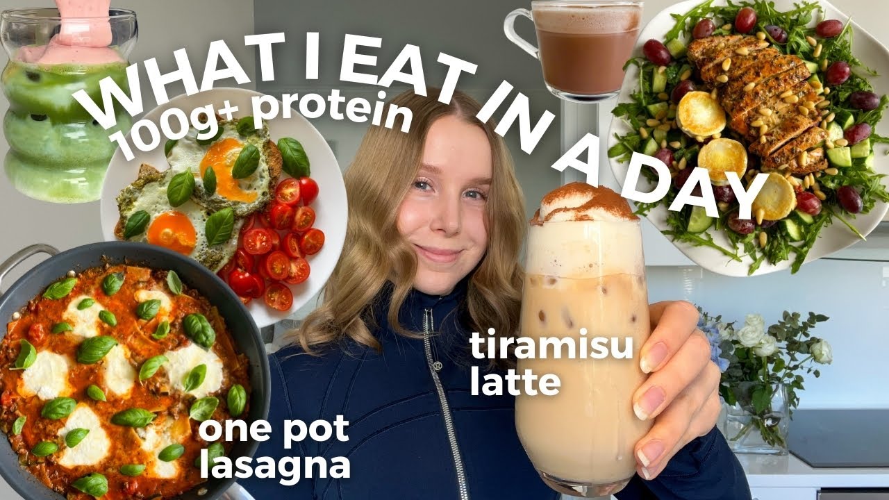 What I Eat in a Day | Easy & High protein Meals | 100G+ protein | ft. the DREO BaristaMaker Air