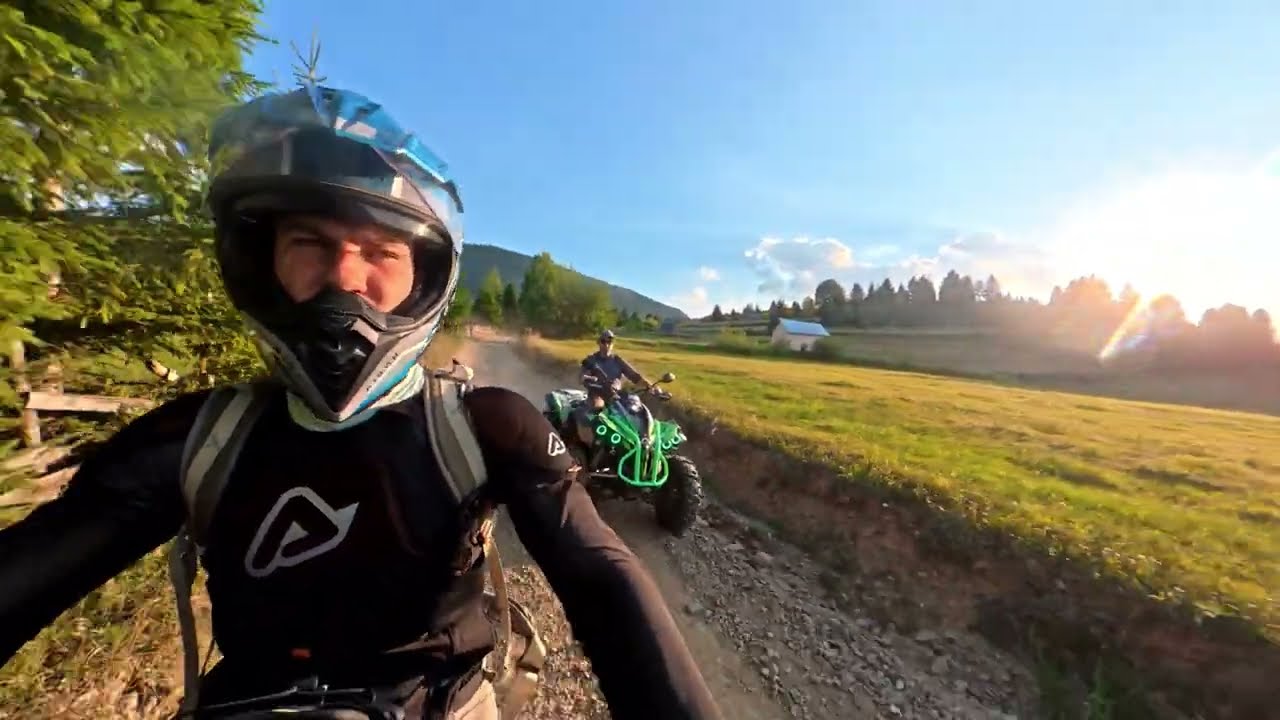 First Rides with DJI Osmo 360 | POV Moto Adventure Romania 2025 | Part 2